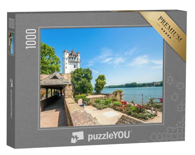 Puzzel 1000 stukjes „Kasteel Eltville aan de Rijn, Duitsland“