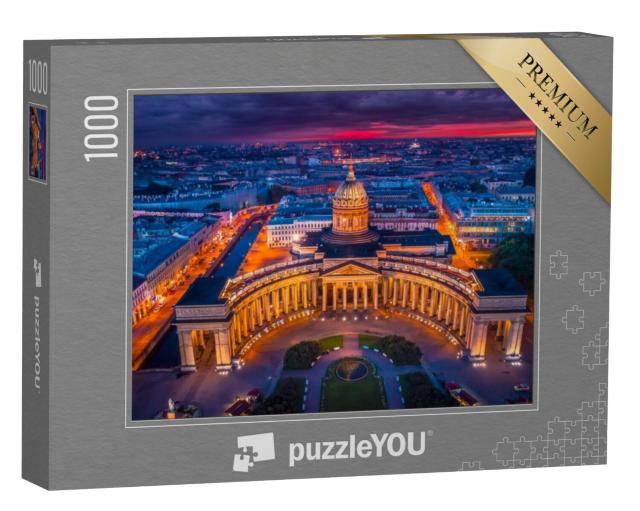 Puzzel 1000 stukjes „Petersburg: Kazan Kathedraal“