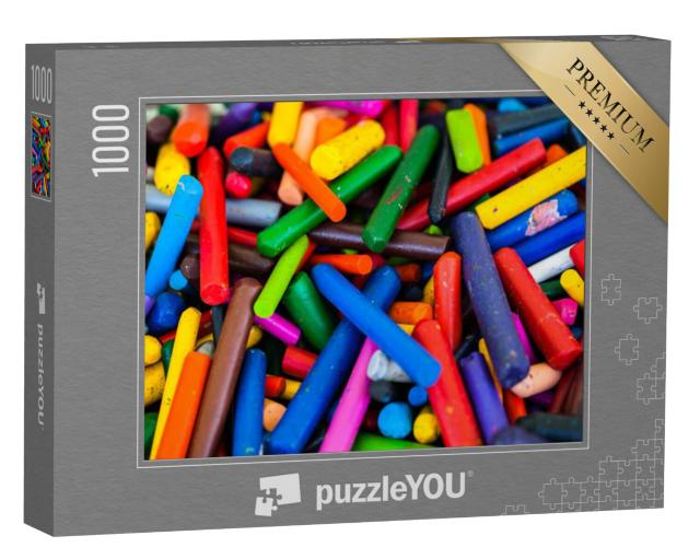 Puzzel 1000 stukjes „Kleurpotloden“