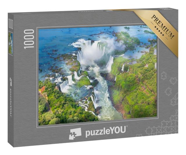 Puzzle „Die Iguazu-Wasserfälle: ein Naturwunder aus Brasilien“