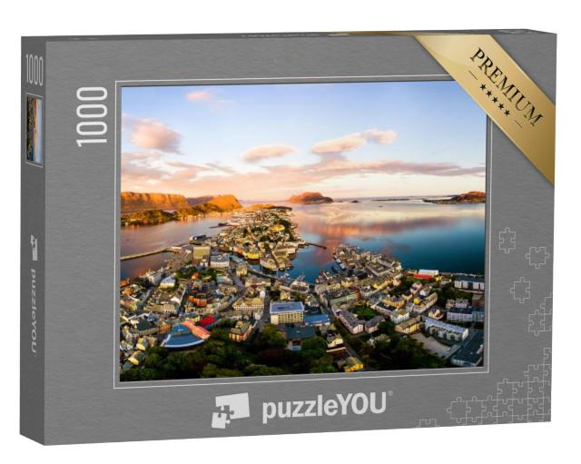 Puzzel 1000 stukjes „Alesund, Noorwegen“