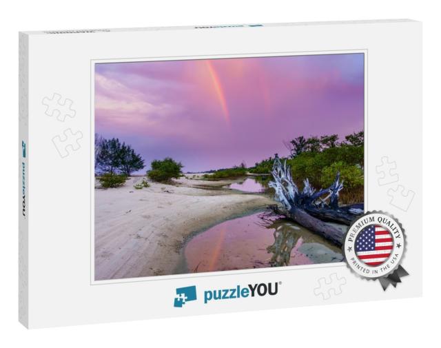 Dramatic Storm Sky Above Indian Ocean from Beaches of Moz... Jigsaw Puzzle