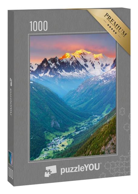 Puzzle 1000 Teile „Mont Blanc“