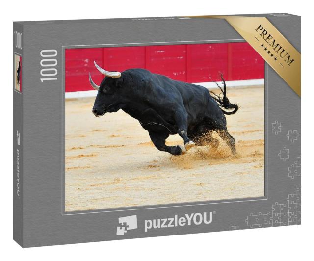 Puzzle 1000 Teile „Stier in Spanien“