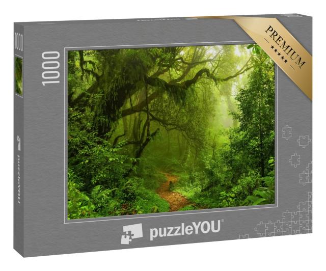 Puzzle 1000 Teile „Tiefe tropische Dschungel, Südostasien“