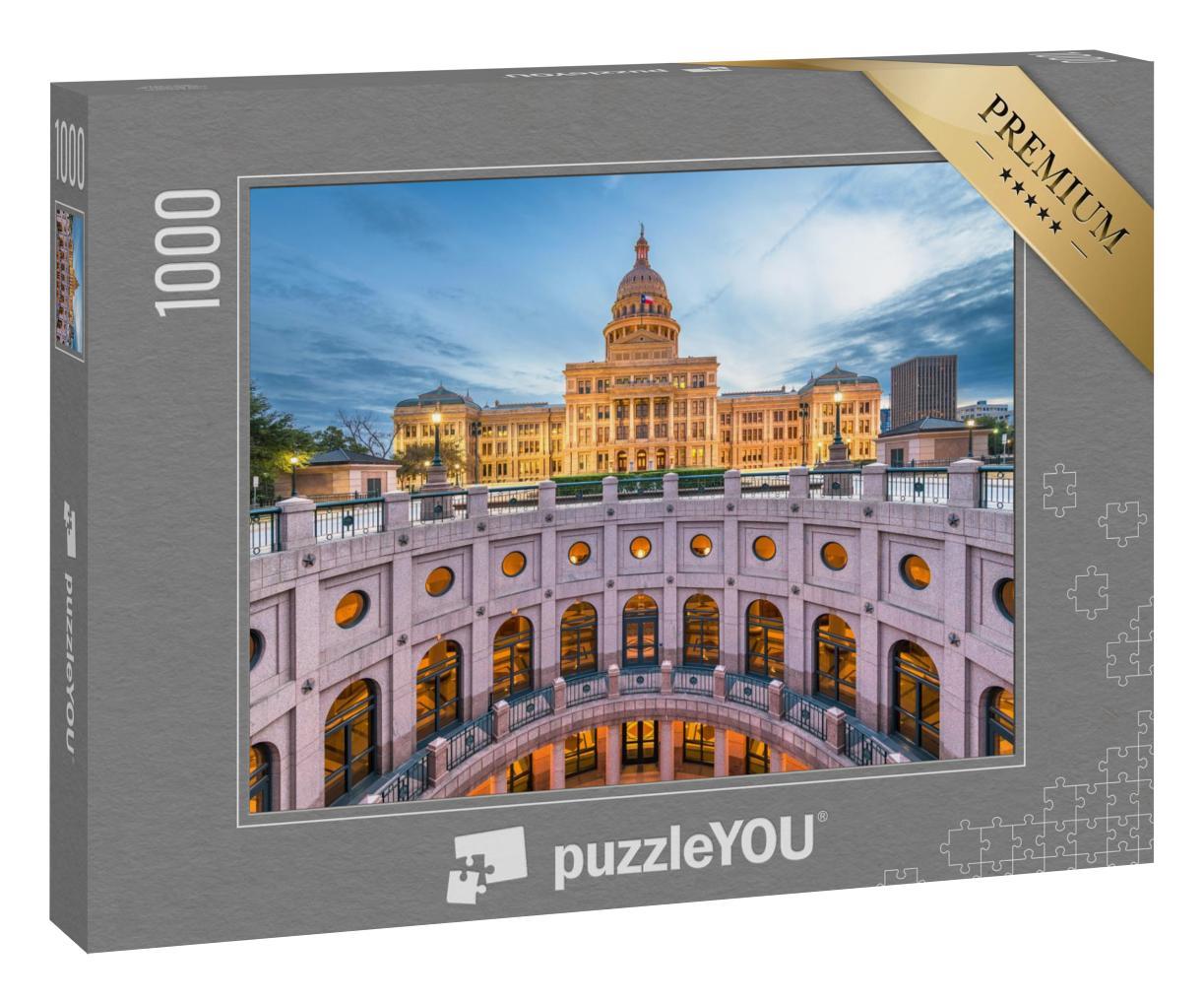Puzzle 1000 Teile „Texsas State Capitol in Austin, Texas, USA“
