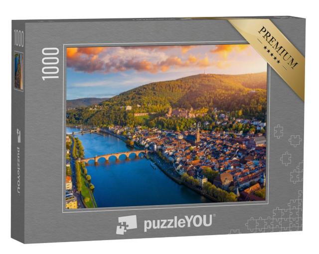 Puzzel 1000 stukjes „Heidelberg aan de Neckar“