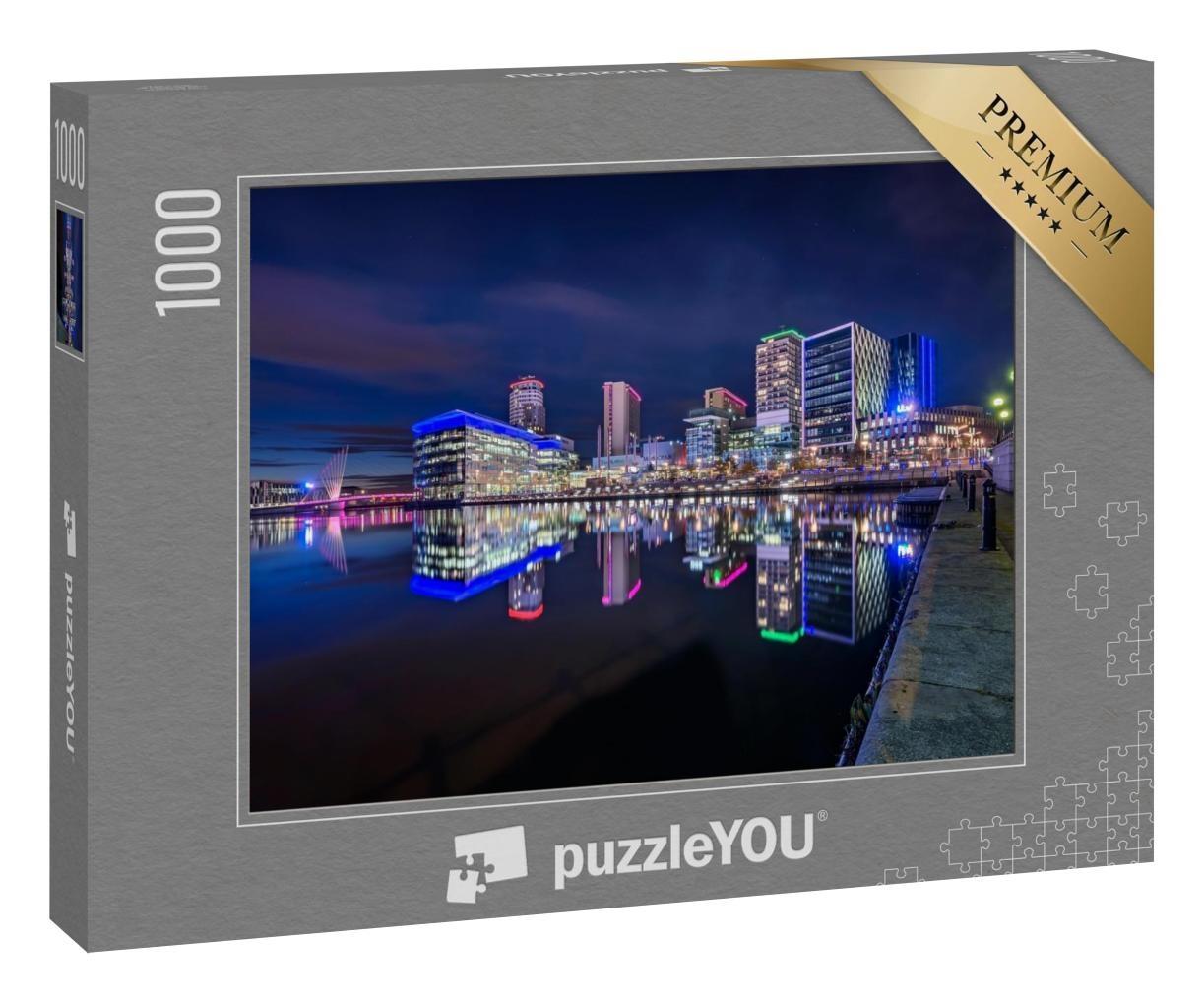 Puzzle 1000 Teile „Media City, Greater Manchester, England“