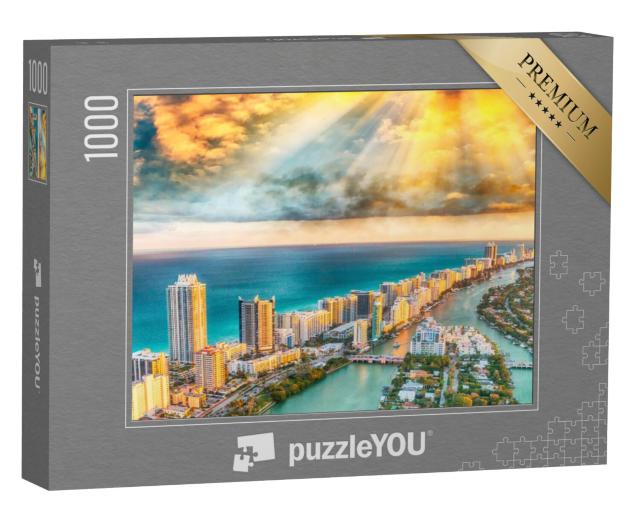 Puzzel 1000 stukjes „Miami Beach, Florida“