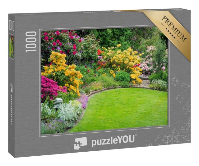 Puzzle 1000 Teile „Schöner Garten im Frühling“