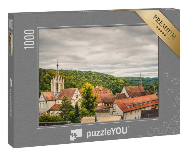 Puzzle 1000 Teile „Kloster Bebenhausen im herbstlichen Schönbuch“