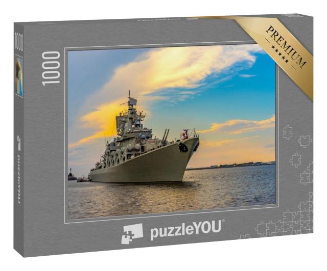 Puzzle 1000 Teile „Militärschiff “