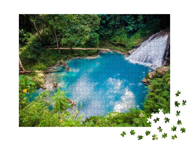 Puzzle 1000 Teile „Blue Hole in Jamaika“