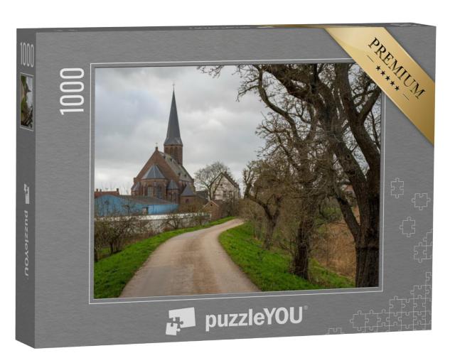 Puzzel 1000 stukjes „Dorp Beesd, provincie Gelderland“