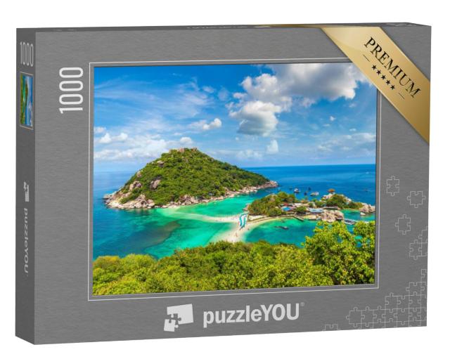 Puzzel 1000 stukjes „Schilderachtig eiland Nang Yuan, Thailand“