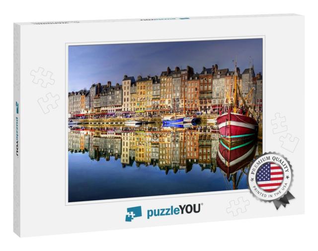 Honfleur, Normandy City in France... Jigsaw Puzzle