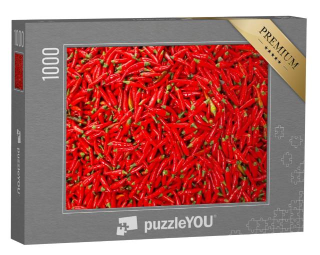 Puzzel 1000 stukjes „Rode pepers“