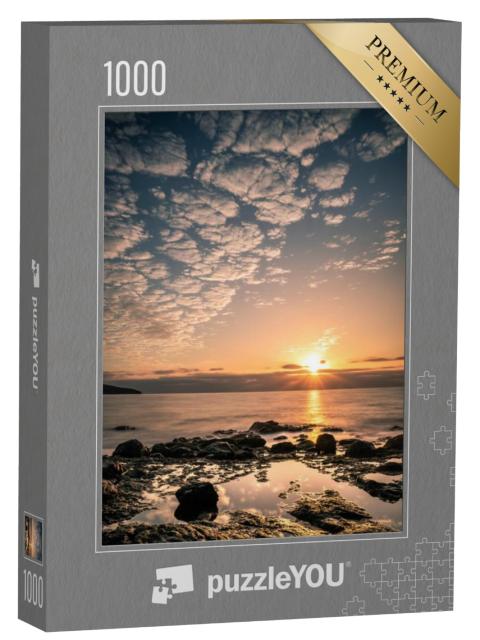 Puzzel 1000 stukjes „Kust van Fuerteventura in de avond, Canarische Eilanden“