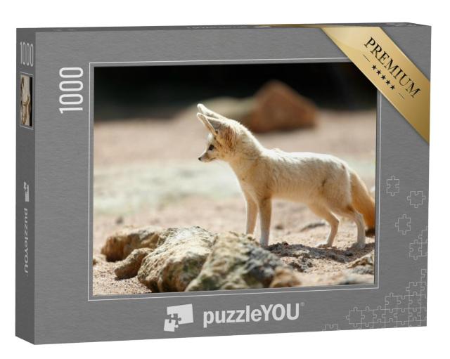 Puzzel 1000 stukjes „De fennec vos, ook wel bekend als de woestijnvos“