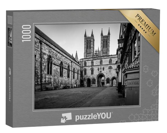 Puzzel 1000 stukjes „Lincoln, historische stad in Engeland“