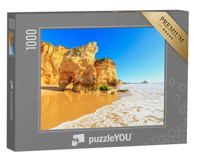 Puzzel 1000 stukjes „Uitzicht op Praia da Rocha, Algarve, Portugal“