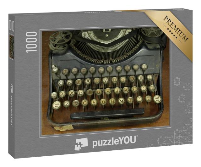 Puzzle 1000 Teile „Alte Schreibmaschine“