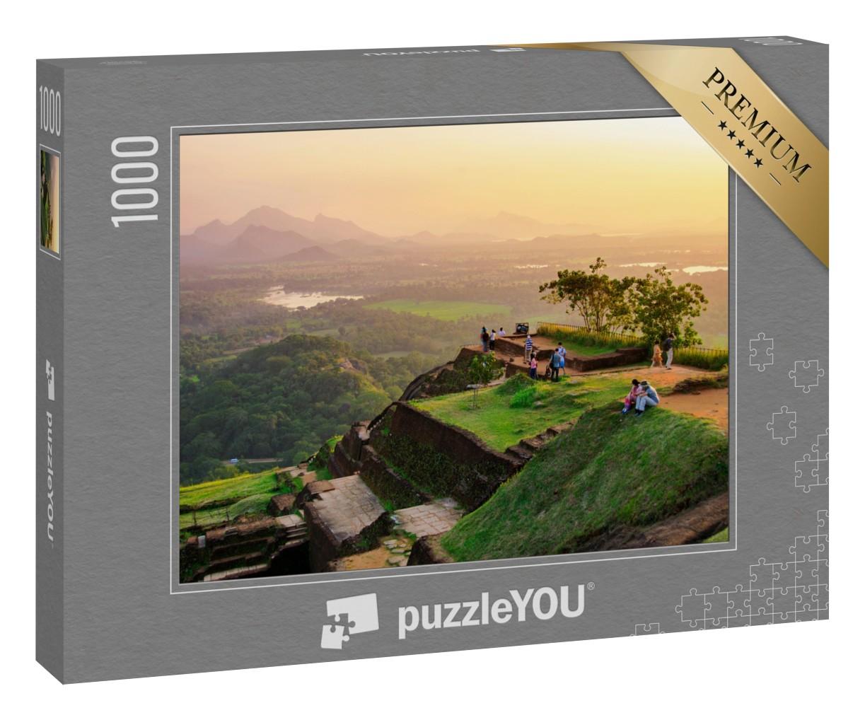 Puzzle 1000 Teile „Beeindruckender Sigiriya-Felsen, Sri Lanka“