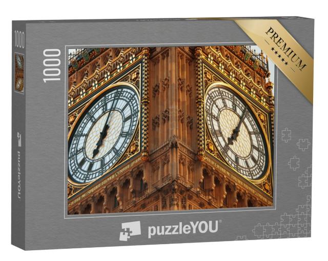 Puzzel 1000 stukjes „Close-up van de Big Ben in Londen“