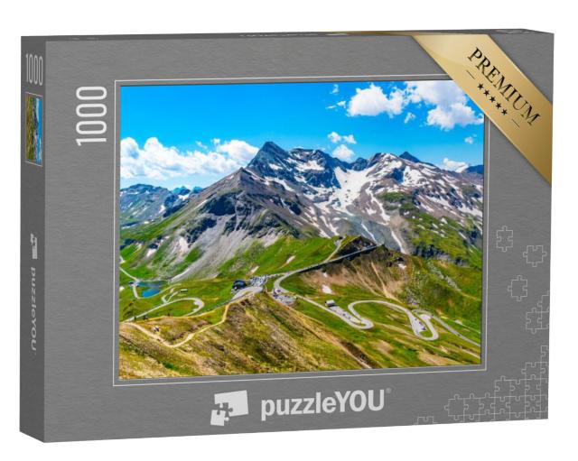 Puzzel 1000 stukjes „Grossglockner Höhenstraße in de Hohe Tauern, Oostenrijk“