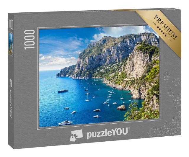 Puzzle 1000 Teile „Sommerliches Capri, Italien“