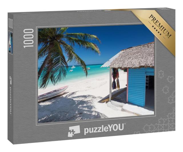 Puzzle 1000 Teile „Paradies in der Karibik, Dominikanische Republik“