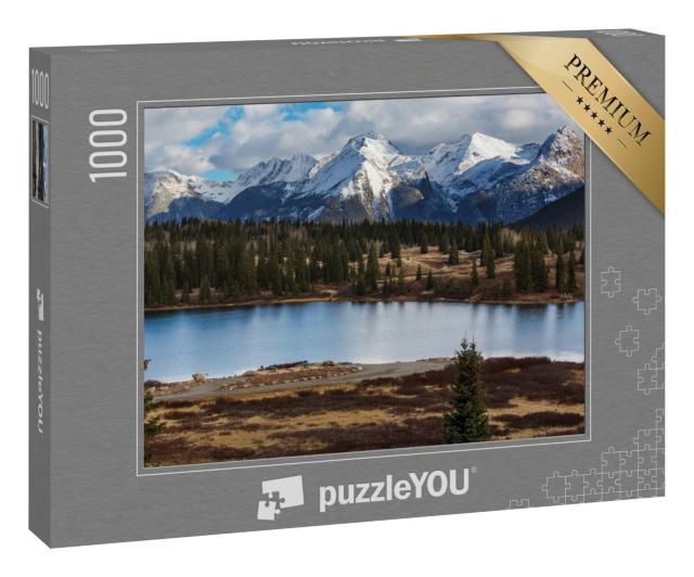 Puzzle 1000 Teile „Berglandschaft in den Colorado Rocky Mountains, USA“