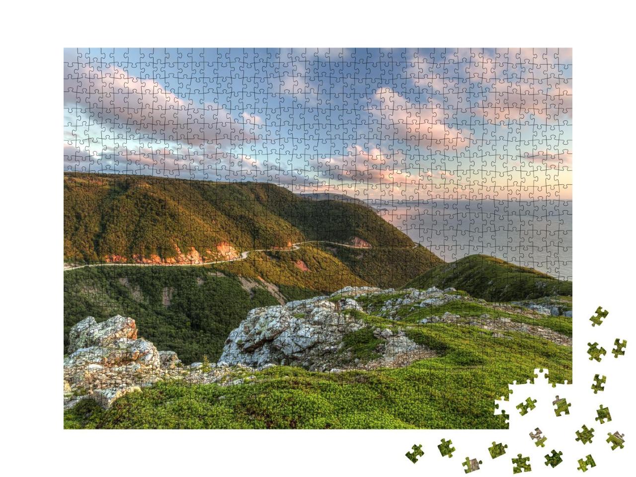 Puzzle 1000 Teile „ Cape Breton Highlands National Park, Nova Scotia“