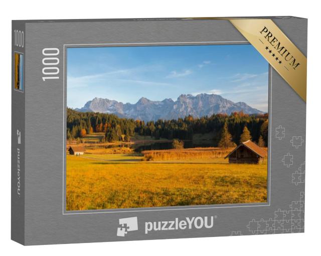 Puzzel 1000 stukjes „Prachtige bergvijver aan de Geroldsee“