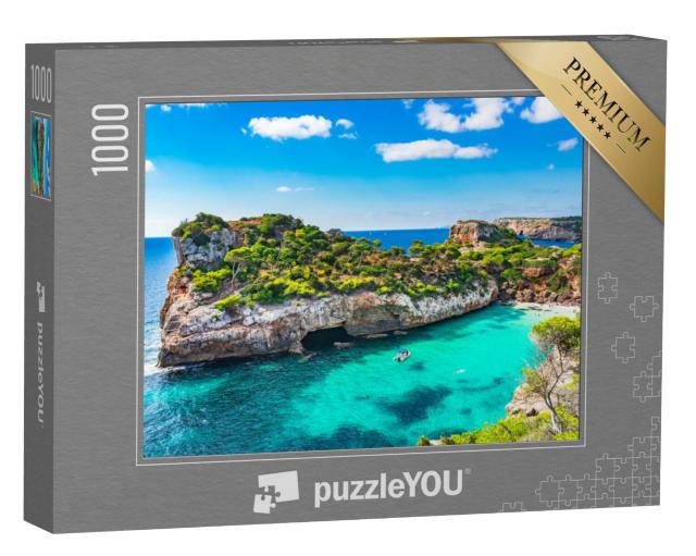 Puzzel 1000 stukjes „Strand van Mallorca, Spanje, Middellandse Zee“