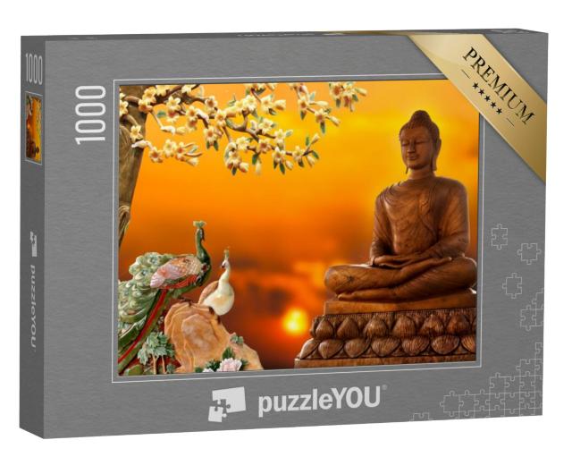 Puzzel 1000 stukjes „3D Boeddha“