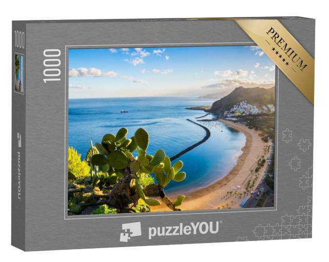 Puzzel 1000 stukjes „Uniek strand las Teresitas, Santa Cruz, Tenerife“