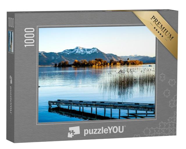 Puzzel 1000 stukjes „De beroemde Chiemsee in Beieren, Duitsland“