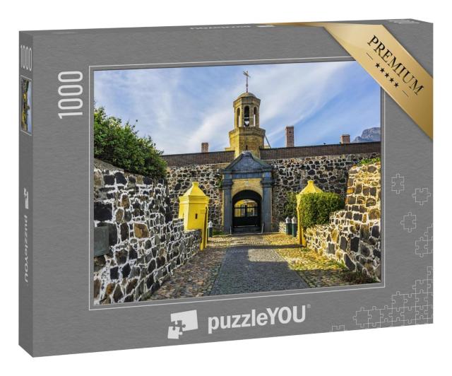 Puzzle 1000 Teile „Eingang zum Castle of Good Hope oder Cape Town Castle, Kapstadt, Südafrika“