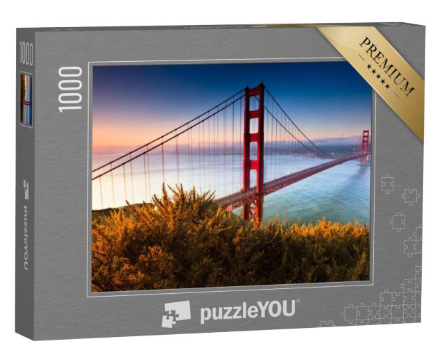 Puzzel 1000 stukjes „De Golden Gate Bridge in San Francisco, Californië“