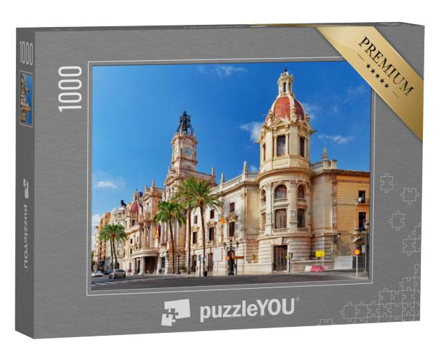 Puzzel 1000 stukjes „Uitzicht op Valencia, Spanje“