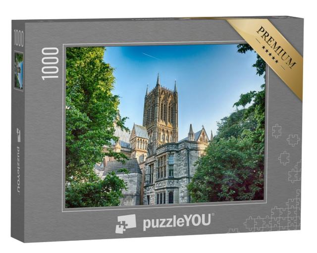 Puzzel 1000 stukjes „Kathedraal van de Heilige Maagd Maria van Lincoln“