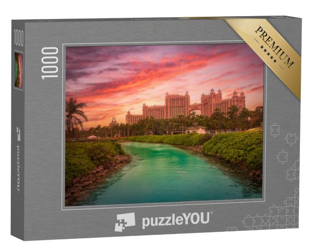 Puzzel 1000 stukjes „Paradijseiland, Bahama's“