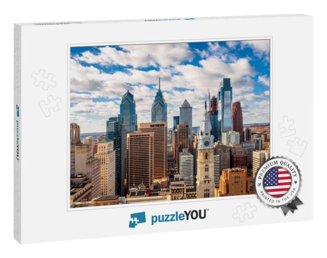 Philadelphia, Pennsylvania, USA Downtown City Skyline... Jigsaw Puzzle