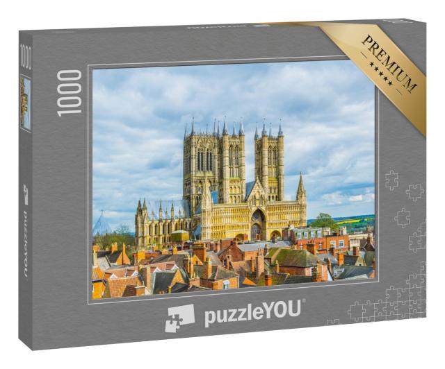 Puzzle „Die Kathedrale von Lincoln, England“