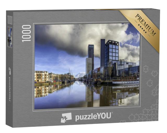 Puzzel 1000 stukjes „Leeuwarden Stad“