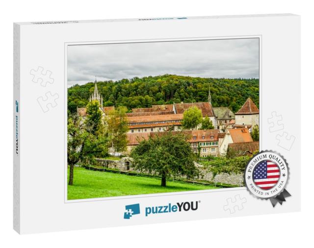 Great View of Bebenhausen Monastery in the Middle of Scho... Jigsaw Puzzle