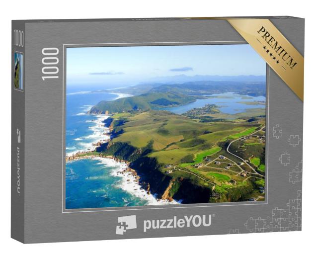 Puzzel 1000 stukjes „Luchtfoto van de Knysna Heads, Zuid-Afrika“