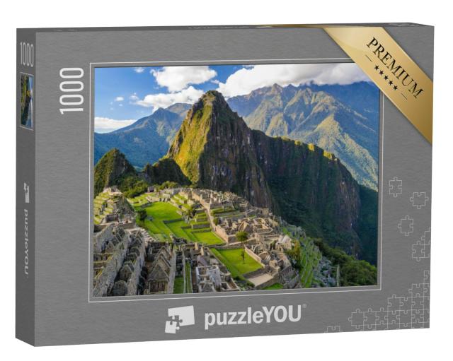 Puzzel 1000 stukjes „Machu Picchu, Werelderfgoed, Peru“