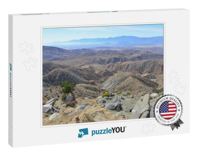 Keys View At Joshua Tree National Park in America... Jigsaw Puzzle